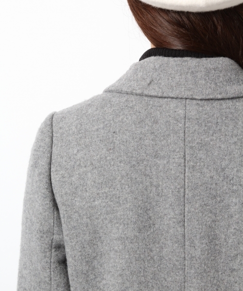 Heather（ヘザー）の「モッサWチェスターコート  723950（チェスターコート・レディース・グレー/ベージュ/ネイビー・SMALL/MEDIUM）」の16枚目の写真
