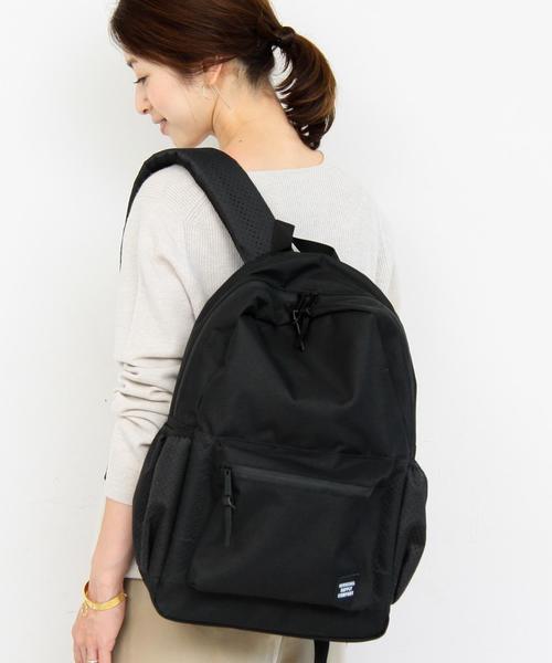 Herschel Supply（ハーシェルサプライ）の「【別注】＜Herschel＞∴Aspect Settlement バックパック◆（バックパック/リュック・レディース・ブラック/オリーブ・FREE）」の2枚目の写真