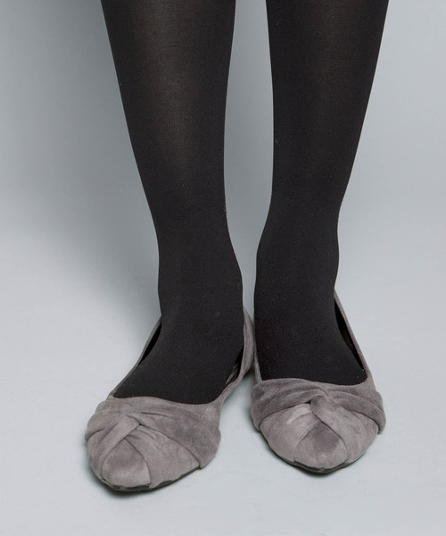 PLAIN CLOTHING(プレーンクロージング)の「フラットパンプス【SELECTED FOR PLAIN CLOTHING】(パンプス・レディース・カーキ/ブラック/バーガンディー/ライトグレー/ネイビー/ダークグレー/キャメル・38/36/40/35/37/39)」の16枚目の写真