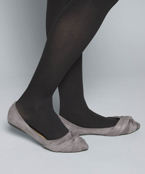 PLAIN CLOTHING(プレーンクロージング)の「フラットパンプス【SELECTED FOR PLAIN CLOTHING】(パンプス・レディース・カーキ/ブラック/バーガンディー/ライトグレー/ネイビー/ダークグレー/キャメル・38/36/40/35/37/39)」の17枚目の写真