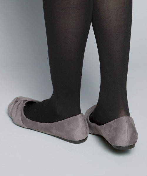 PLAIN CLOTHING(プレーンクロージング)の「フラットパンプス【SELECTED FOR PLAIN CLOTHING】(パンプス・レディース・カーキ/ブラック/バーガンディー/ライトグレー/ネイビー/ダークグレー/キャメル・38/36/40/35/37/39)」の18枚目の写真