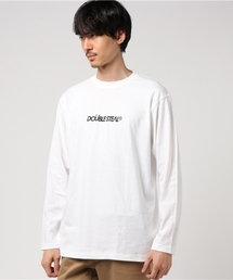 DOUBLE STEAL | small basic logo 長袖Tシャツ(Tシャツ/カットソー)