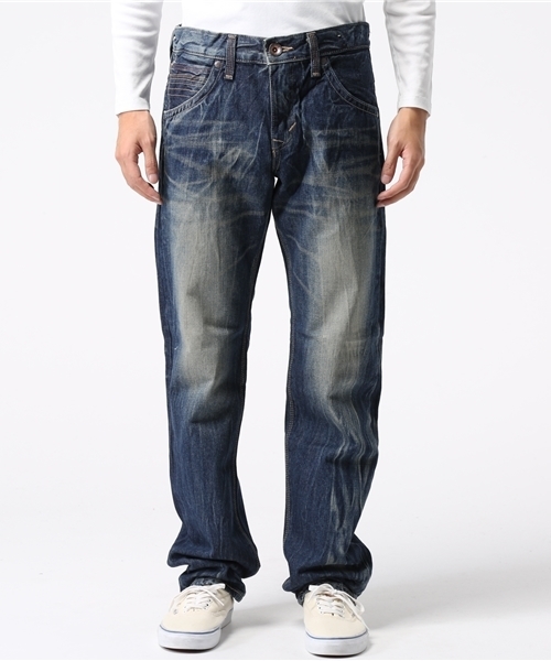 EDWIN（エドウィン）の「【EDWIN】403XVSレギュラーストレート　バイオウォッシュ（デニムパンツ・メンズ・ダークインディゴブルー・36inch/30inch/32inch/34inch/26inch/28inch）」の10枚目の写真