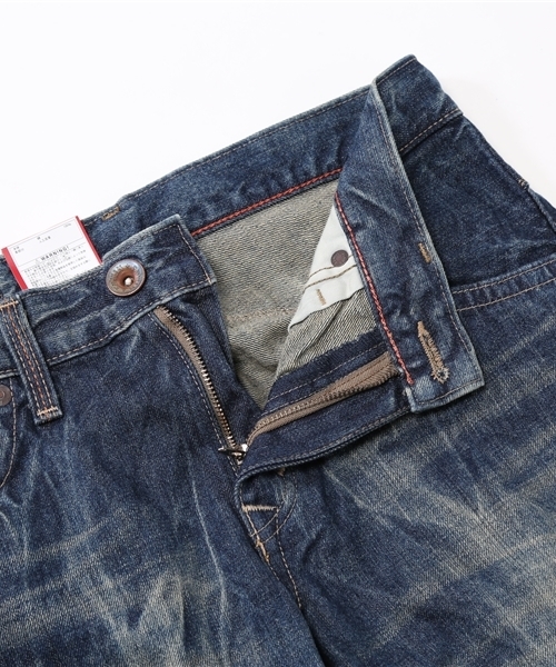 EDWIN（エドウィン）の「【EDWIN】403XVSレギュラーストレート　バイオウォッシュ（デニムパンツ・メンズ・ダークインディゴブルー・36inch/30inch/32inch/34inch/26inch/28inch）」の5枚目の写真