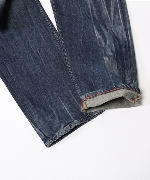 EDWIN（エドウィン）の「【EDWIN】403XVSレギュラーストレート　バイオウォッシュ（デニムパンツ・メンズ・ダークインディゴブルー・36inch/30inch/32inch/34inch/26inch/28inch）」の6枚目の写真