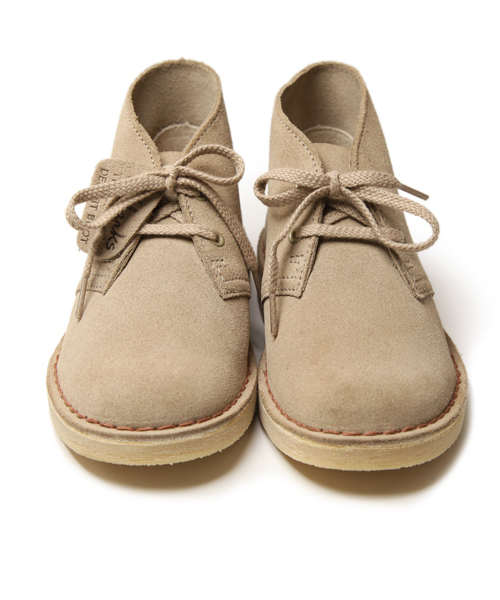 Clarks(クラークス)の「Clarks:DESERT BOOTS(kids) (ブーツ・キッズ・ブラウン/ベージュ・18/19/17/15 /16)」の5枚目の写真