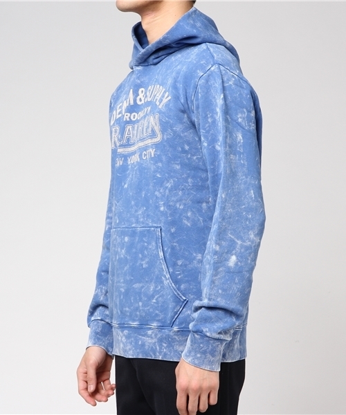 Denim & Supply Ralph Lauren（デニムアンドサプライラルフローレン）の「コットン テリー グラフィック フーディ（パーカー・メンズ・ブルー系9・LARGE/SMALL/MEDIUM/X-LARGE/X-SMALL）」の7枚目の写真
