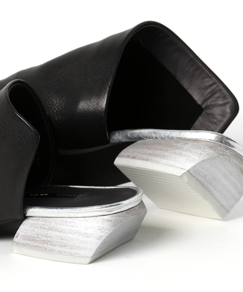 ph7+（ピアッカセッテ）の「ph7+ ピアッカセッテ ポインテットトゥカットワークミュールパンプス（パンプス・レディース・ブラック・36/37/36.5/37.5）」の7枚目の写真