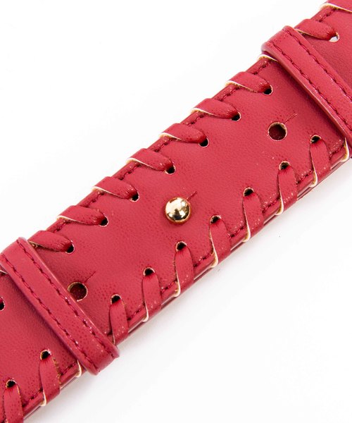Laugoa（ラウゴア）の「【LAUGOA】トップハンドル2wayショルダー　Camila /0173-11012   （ショルダーバッグ・レディース・ワインレッド/ブラック/キャメル・FREE）」の6枚目の写真