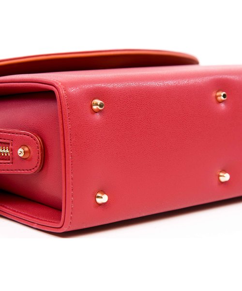 Laugoa（ラウゴア）の「【LAUGOA】トップハンドル2wayショルダー　Camila /0173-11012   （ショルダーバッグ・レディース・ワインレッド/ブラック/キャメル・FREE）」の7枚目の写真