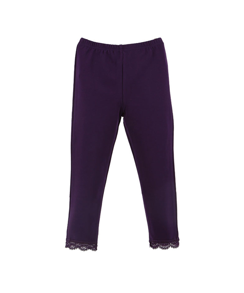 Catherine Cottage（キャサリンコテージ）の「裾レースストレッチレギンス（レギンス/スパッツ・キッズ・ピンク系その他2/グレー系その他4/グリーン系その他2/ブルー系その他3/ベージュ系その他3/ネイビー/レッド系その他2/グリーン系その他4/グリーン系その他3/グレー系その他3/グレー/パープル/ブラウン系その他2/ブルー系その他2/イエロー系その他2/ピンク/ブラック/イエロー系その他3/ライラック/パープル系その他6・90/100/120/140/130/110）」の14枚目の写真