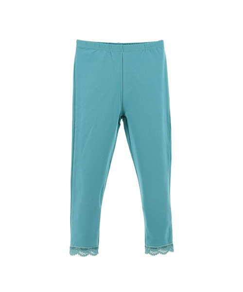 Catherine Cottage（キャサリンコテージ）の「裾レースストレッチレギンス（レギンス/スパッツ・キッズ・ピンク系その他2/グレー系その他4/グリーン系その他2/ブルー系その他3/ベージュ系その他3/ネイビー/レッド系その他2/グリーン系その他4/グリーン系その他3/グレー系その他3/グレー/パープル/ブラウン系その他2/ブルー系その他2/イエロー系その他2/ピンク/ブラック/イエロー系その他3/ライラック/パープル系その他6・90/100/120/140/130/110）」の9枚目の写真