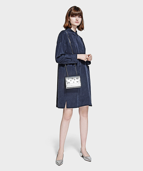 CHARLES & KEITH(チャールズ & キース)の「ポインテッドスリングバックヒール/POINTED SLINGBACK HEELS(パンプス・レディース・ブラック/シルバー/レッド・25cm/22.5cm/23.5cm/24.5cm/23cm)」の19枚目の写真