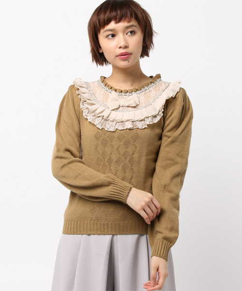 axes femme POETIQUE（アクシーズファムポエティック）の「胸元