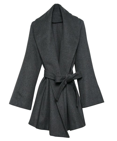 AMBIENT（アンビエント）の「ラップコート（その他アウター・レディース・ブラック/グレー/キャメル・FREE）」の2枚目の写真