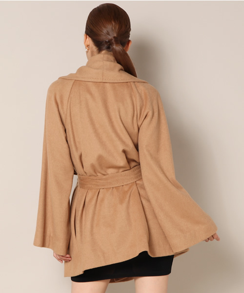 AMBIENT（アンビエント）の「ラップコート（その他アウター・レディース・ブラック/グレー/キャメル・FREE）」の7枚目の写真