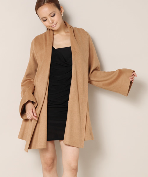 AMBIENT（アンビエント）の「ラップコート（その他アウター・レディース・ブラック/グレー/キャメル・FREE）」の12枚目の写真