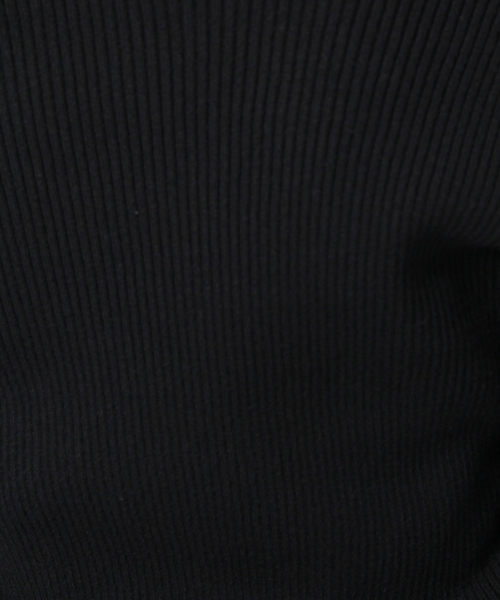 Andemiu（アンデミュウ）の「スカラップリボンベルトニット778546（ニット/セーター・レディース・ネイビー/ブラック/ピンク/オフホワイト/マスタード・FREE）」の11枚目の写真