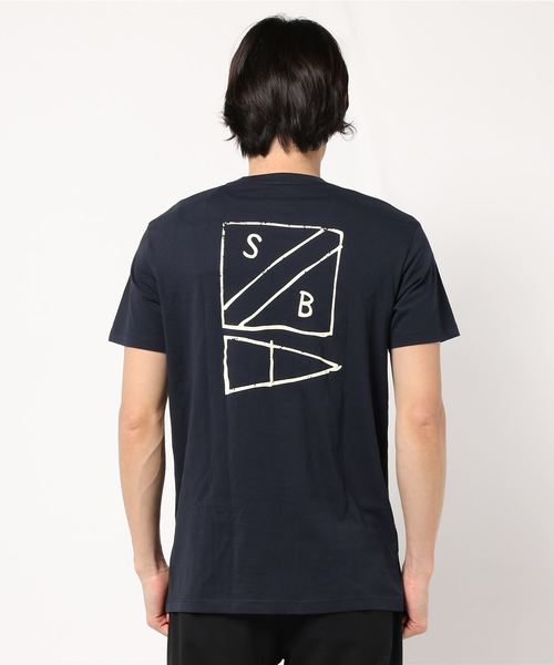 SURF/BRAND（サーフブランド）の「 SURF/BRAND サーフブランド  NEWPORT Tee  （Tシャツ/カットソー・メンズ・ネイビー・M）」の2枚目の写真