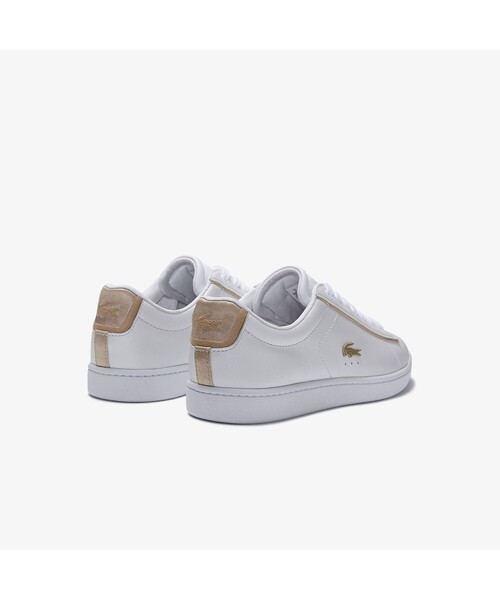 LACOSTE(ラコステ)の「ウィメンズ CARNABY EVO 118 6(スニーカー・レディース・ホワイト×グレー/ホワイト×ゴールド・24cm/23.5cm/23cm/22.5cm/24.5cm)」の6枚目の写真