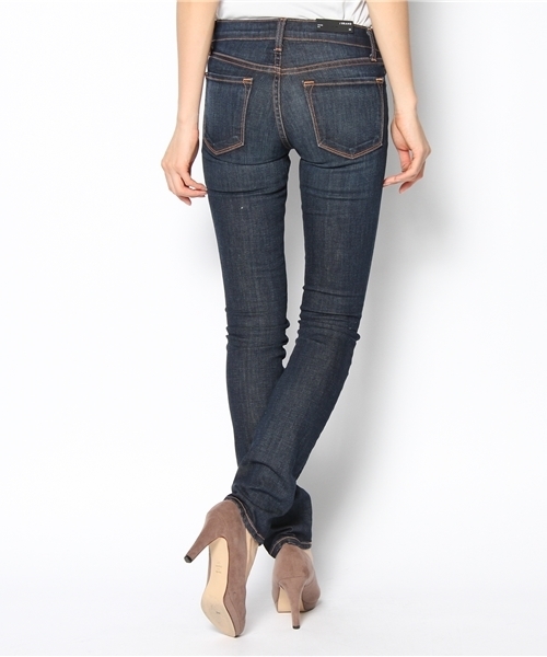 ROSE BUD（ローズバッド）の「(J BRAND)8112C032 DKV MIDRISE STOVEPIPE LEG（デニムパンツ・レディース・ダークインディゴブルー・22/23/24/25/26/27/28/29）」の2枚目の写真