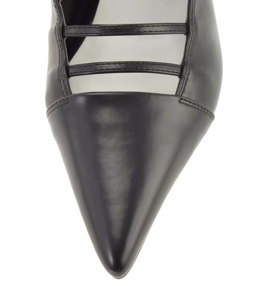 MURUA（ムルーア）の「ボーダーストラップミュール（パンプス・レディース・その他1/シルバー/ブラック・35/36/37）」の12枚目の写真