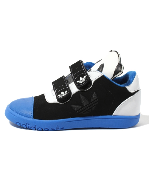 adidas Originals（アディダスオリジナルス）の「店舗限定 ベビー キッズ パンダ 2013 adidas ORIGINALS PANDA MOVE CF1（スニーカー・キッズ・ブラック・12cm/13cm/14cm/15cm/16cm）」の2枚目の写真