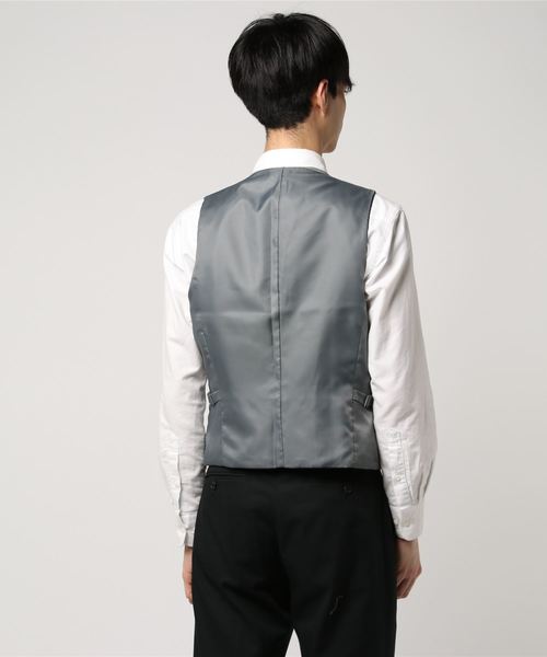 THE SUIT COMPANY(ザ・スーツカンパニー)の「<FORMAL>『CERIMONIA』リバーシブルジレ(ベスト・メンズ・ブルー系その他・S/M/LL/3L/SS/L)」の5枚目の写真