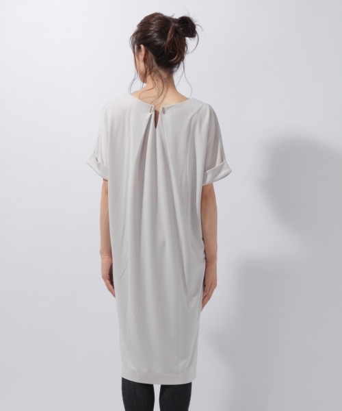 laboratory work（ラボラトリーワーク）の「ポンチＴシャツワンピース（ワンピース・レディース・ライトグレー/ネイビー/グリーン・MEDIUM）」の13枚目の写真