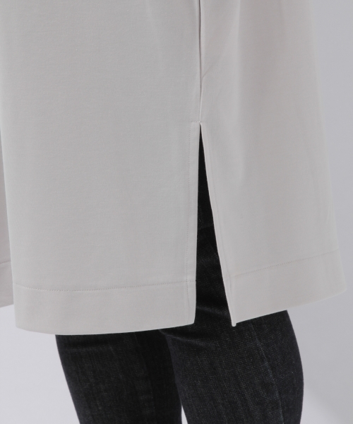 laboratory work（ラボラトリーワーク）の「ポンチＴシャツワンピース（ワンピース・レディース・ライトグレー/ネイビー/グリーン・MEDIUM）」の16枚目の写真