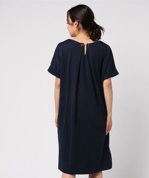 laboratory work（ラボラトリーワーク）の「ポンチＴシャツワンピース（ワンピース・レディース・ライトグレー/ネイビー/グリーン・MEDIUM）」の5枚目の写真