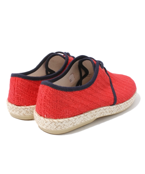 RATTLE TRAP(ラトルトラップ)の「【HIELO別注】ジュートシューズ(モカシン/デッキシューズ・メンズ・ネイビー/レッド/オレンジ/トリコロール・SMALL/MEDIUM/LARGE)」の7枚目の写真
