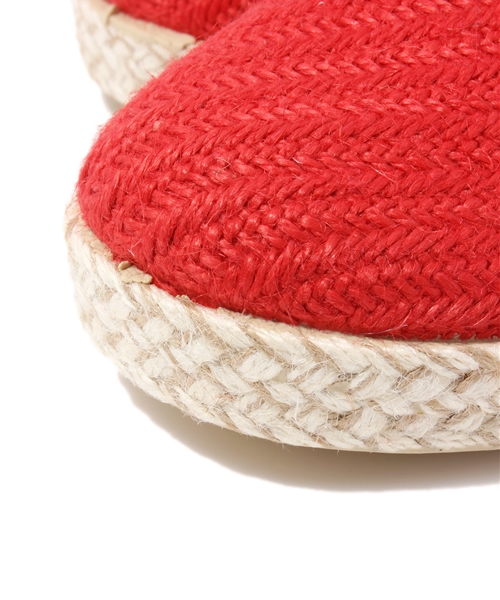 RATTLE TRAP(ラトルトラップ)の「【HIELO別注】ジュートシューズ(モカシン/デッキシューズ・メンズ・ネイビー/レッド/オレンジ/トリコロール・SMALL/MEDIUM/LARGE)」の9枚目の写真