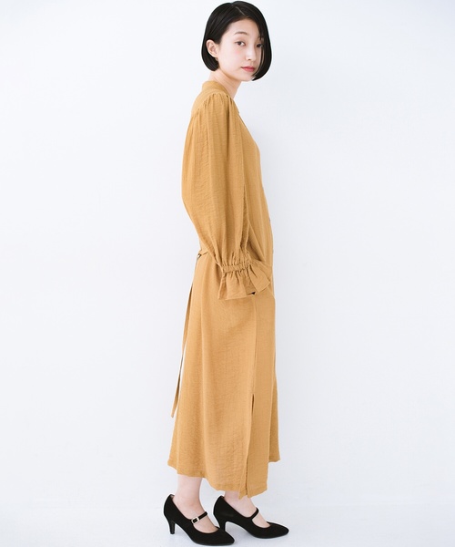 新製品情報も満載 羽織っても便利なウエストリボンワンピース ワンピース Haco ハコ のワンピース 太ってもばれず ワンピース ワンピース Haco ハコ のファッション 太ってもばれず