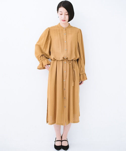 新製品情報も満載 羽織っても便利なウエストリボンワンピース ワンピース Haco ハコ のワンピース 太ってもばれず ワンピース ワンピース Haco ハコ のファッション 太ってもばれず