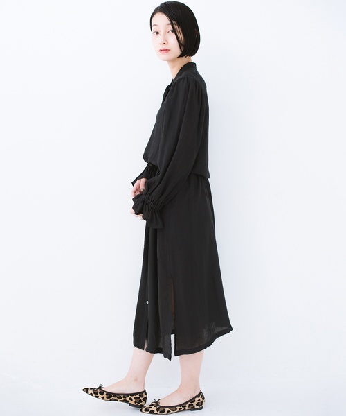 新製品情報も満載 羽織っても便利なウエストリボンワンピース ワンピース Haco ハコ のワンピース 太ってもばれず ワンピース ワンピース Haco ハコ のファッション 太ってもばれず