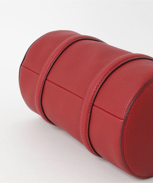 NATURAL BEAUTY BASIC（ナチュラルビューティーベーシック）の「シュリンクラウンドボストン（トートバッグ・レディース・レッド/グリーン/ベージュ系その他・ﾌﾘ-）」の5枚目の写真