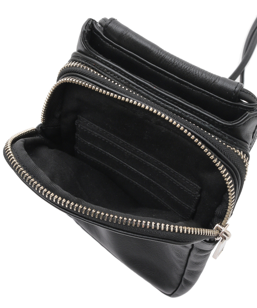 CLANE（クラネ）の「SMALL LEATHER BAG（ショルダーバッグ・レディース・ブラック・FREE）」の6枚目の写真