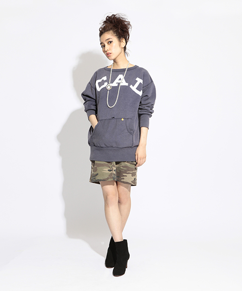 Ray BEAMS（レイビームス）の「Ray BEAMS / カモフラ カーゴ タイトスカート（スカート・レディース・オリーブ・0/1）」の11枚目の写真