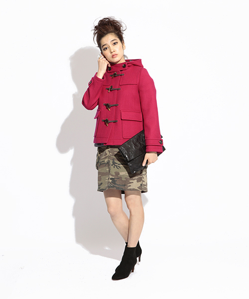 Ray BEAMS（レイビームス）の「Ray BEAMS / カモフラ カーゴ タイトスカート（スカート・レディース・オリーブ・0/1）」の13枚目の写真