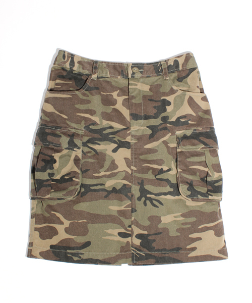 Ray BEAMS（レイビームス）の「Ray BEAMS / カモフラ カーゴ タイトスカート（スカート・レディース・オリーブ・0/1）」の17枚目の写真