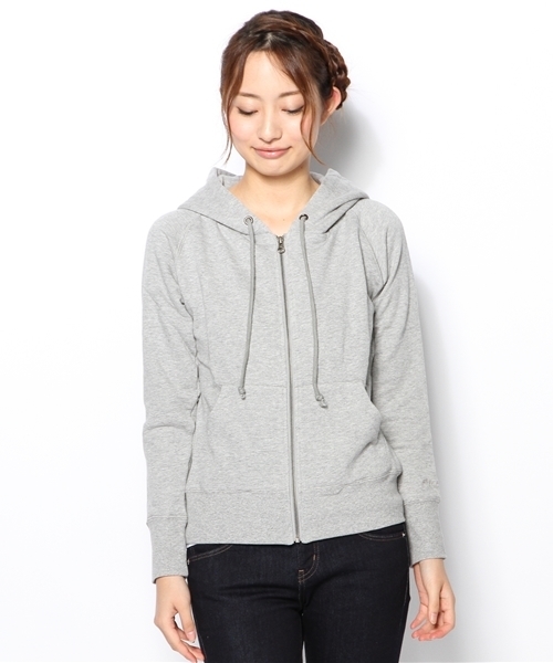 JILL by JILL STUART（ジルバイジルスチュアート）の「ＺＩＰパーカー（パーカー・レディース・グレー/ブラック/ホワイト・MEDIUM/SMALL）」の4枚目の写真