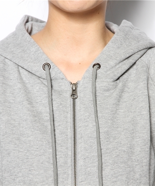 JILL by JILL STUART（ジルバイジルスチュアート）の「ＺＩＰパーカー（パーカー・レディース・グレー/ブラック/ホワイト・MEDIUM/SMALL）」の8枚目の写真