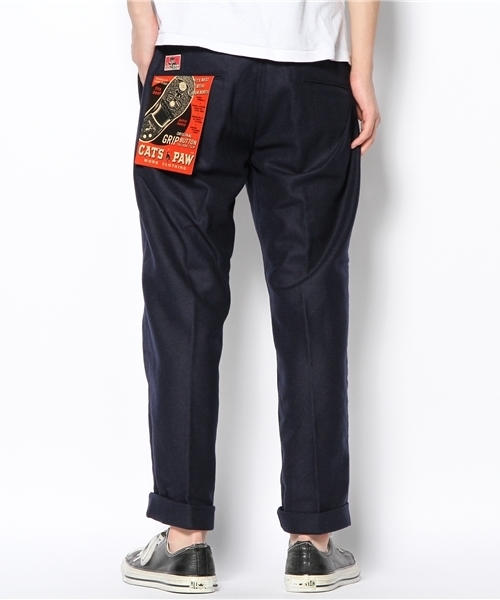 BEAMS（ビームス）の「◎CAT'S PAW / 別注 ウール クロップドパンツ（スラックス・メンズ・チャコールグレー/ネイビー/ライトグレー・28/30/32/34）」の5枚目の写真