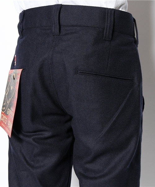 BEAMS（ビームス）の「◎CAT'S PAW / 別注 ウール クロップドパンツ（スラックス・メンズ・チャコールグレー/ネイビー/ライトグレー・28/30/32/34）」の7枚目の写真