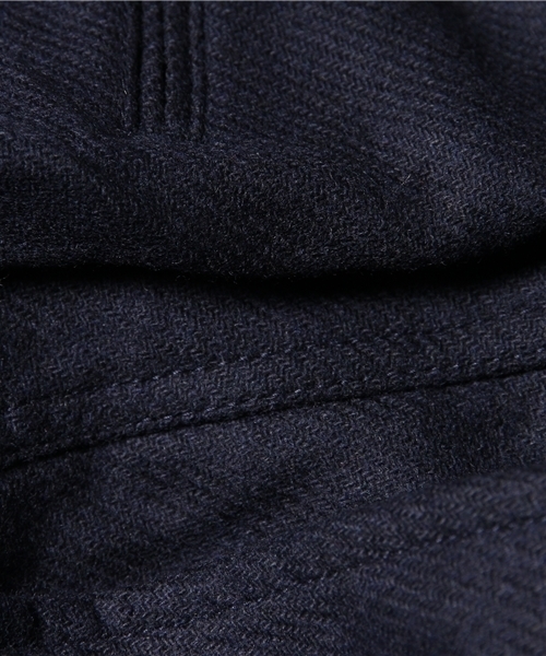 BEAMS（ビームス）の「◎CAT'S PAW / 別注 ウール クロップドパンツ（スラックス・メンズ・チャコールグレー/ネイビー/ライトグレー・28/30/32/34）」の12枚目の写真