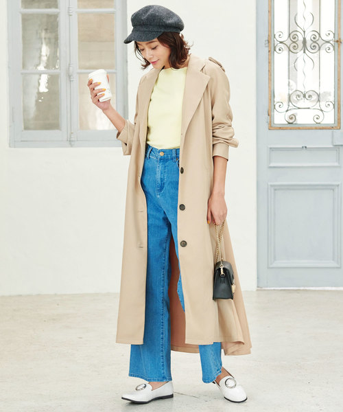 KOBE LETTUCE(コウベレタス)の「サークルバックルスクエアトゥローファーシューズ(ローファー・レディース・ホワイト/ブラック/ブルー系その他/ピンクベージュ・LL/S/M/L)」の10枚目の写真