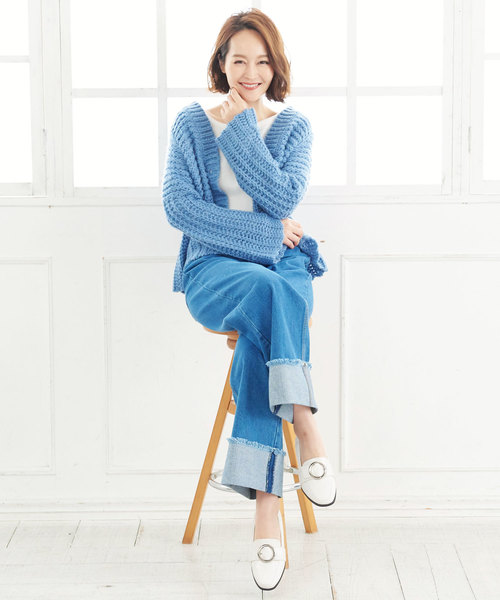 KOBE LETTUCE(コウベレタス)の「サークルバックルスクエアトゥローファーシューズ(ローファー・レディース・ホワイト/ブラック/ブルー系その他/ピンクベージュ・LL/S/M/L)」の12枚目の写真