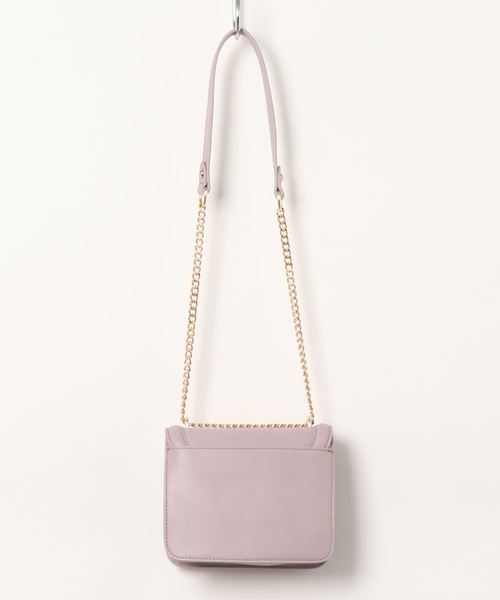 JILL STUART（ジルスチュアート）の「ジェシーショルダーバッグ（ショルダーバッグ・レディース・ホワイト/パープル・ﾌﾘ-）」の4枚目の写真