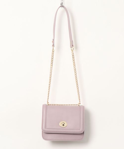 JILL STUART（ジルスチュアート）の「ジェシーショルダーバッグ（ショルダーバッグ・レディース・ホワイト/パープル・ﾌﾘ-）」の6枚目の写真